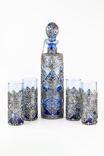 Cobalt Blue Glass Liqueur