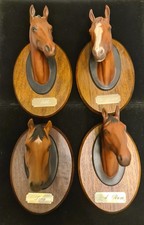 4 Beswick Race Horse Heads