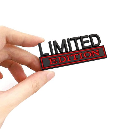 1pc metal limited edition logo - limited,