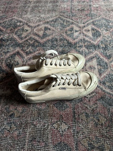 Vintage 1990s vans usa - usa, white