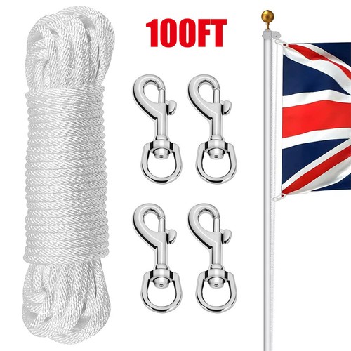 100ft flag pole rope - 100ft,