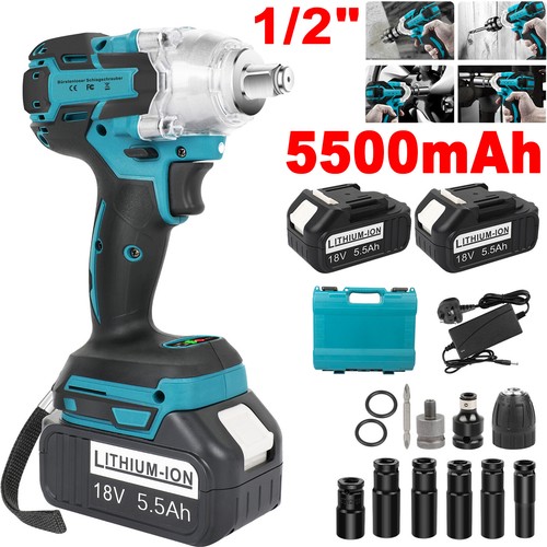 Cordless electric impact - 1/2",