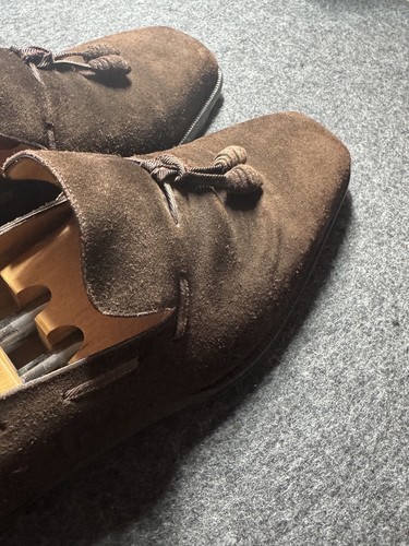 Berluti brown suede tassel - brown,