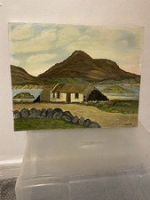 Vintage Irish landscape Canvas