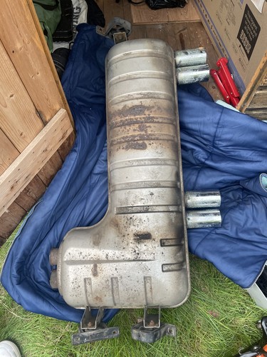 Bmw e46 backbox exhaust - bmw,