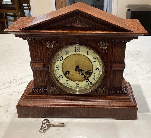 Vintage junghans mantel clock - mantel,
