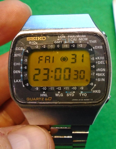 Seiko pan vintage digital - seiko,