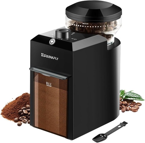 Electric burr coffee - electric,