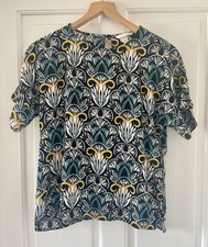 Vibrant Print Short Sleeve