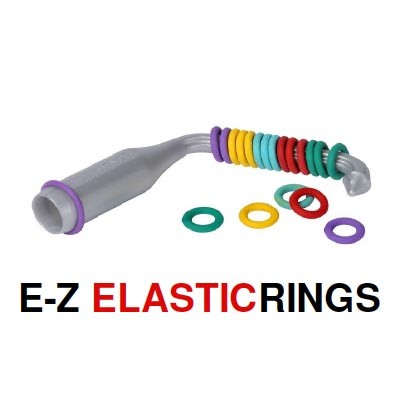 Elastic pigeon rings - elastic,