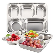 5 Sections Stainless Steel