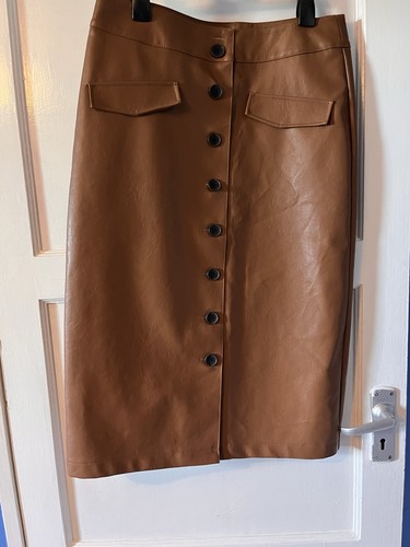 Womens tan faux leather - womens, button