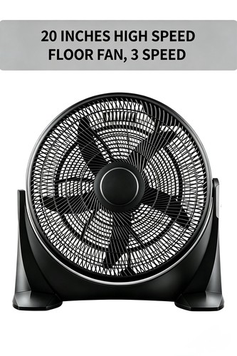 Inch floor fan high - inch,