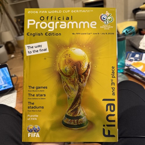 2006 world cup final - final, programme