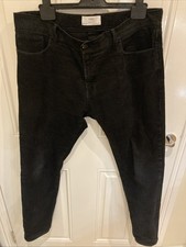 M&S Black Corduroy jeans Slim