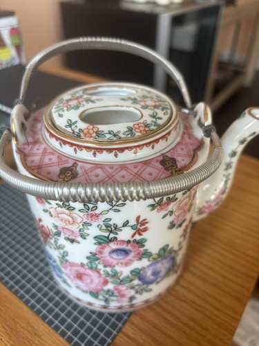 Floral lowestoft hand painted - lowestoft,