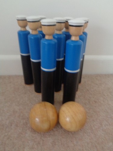 Jaques wooden salior - wooden, skittles