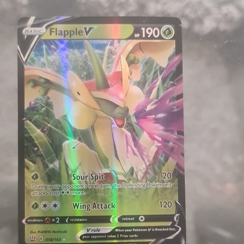 Pokémon tcg flapple 018 - pokémon,