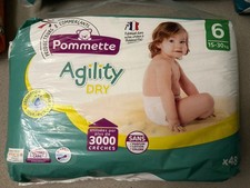 Vintage Diapers Nappies Couche Windeln FR Pomette Agility 2020 OPENED