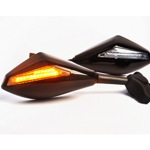 Motorcycle mirrors led turn - motorcycle,
