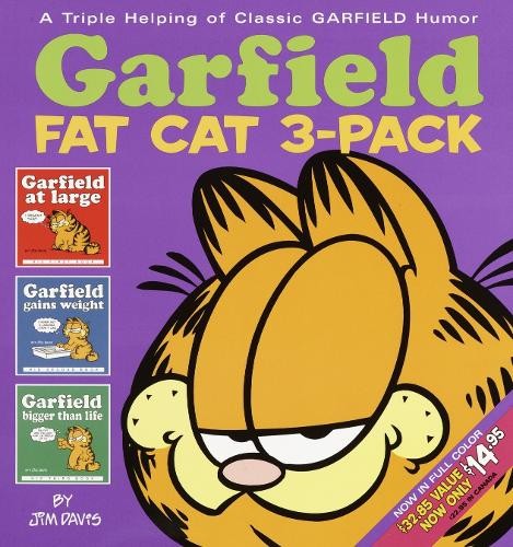 Garfield fat cat - garfield, 3-pack