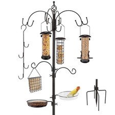 Deluxe Bird Feeding Station Kit Bird Feeder Pole Bird Feeder Hanging Kit Multi