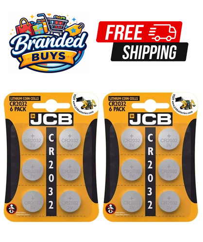 Jcb cr2032 lithium button - jcb, 3v