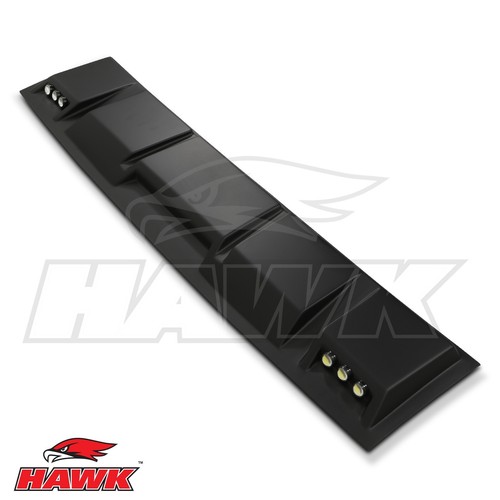 Black roof mounted led - black,