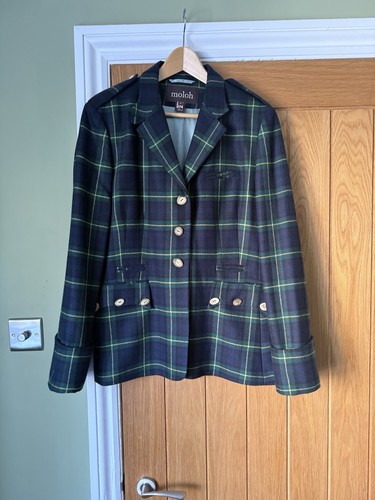 Moloh tartan check jacket - moloh,
