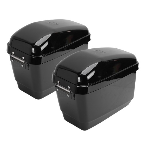 Motorcycle hard saddle bags - saddle,
