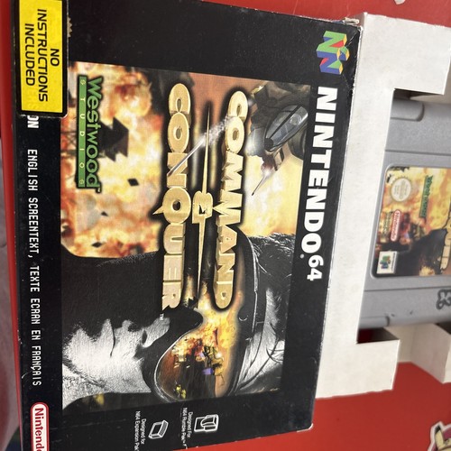 Command conquer nintendo 64 - conquer,