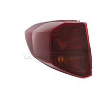 Rear Light For Suzuki Vitara 2018-> LED Outer Wing Tail Lamp Lens Passenger Side