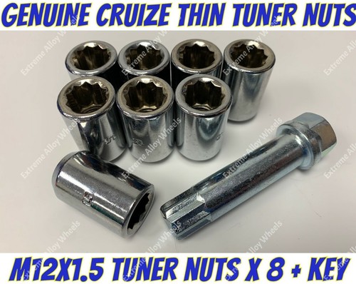 Alloy wheel nuts chrome - alloy,