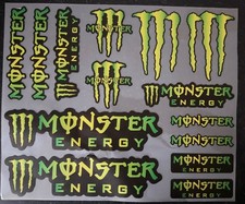 LICENSED MONSTER ENERGY DECAL