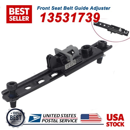 Front seat belt guide adjuster - front,