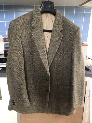 Harris tweed sports jacket - tweed,