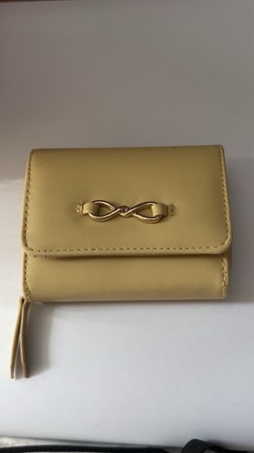 Ladies yellow wallet with - ladies,