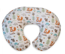 Chicco Boppy Cotton Nursing Pillow Modern Woodland