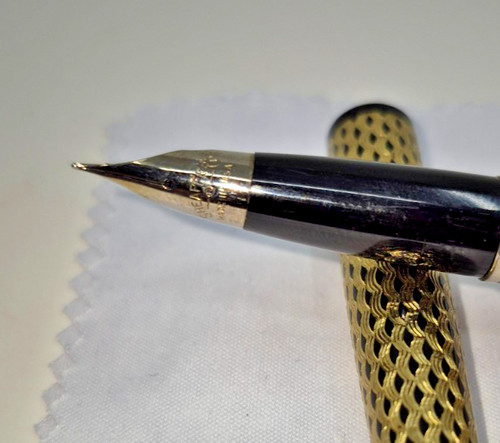 Vtg sheaffer black gold - vtg,