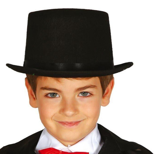 Kids black top hat - kids,