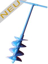 Auger 200mm 20cm - 1m Long Powder Coated