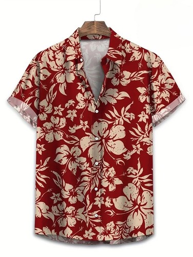 Men hawaiian floral - men's, shirt