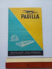 PARILLA catalogo produzione modelli 1954-55 depliant ITALIANO originale
