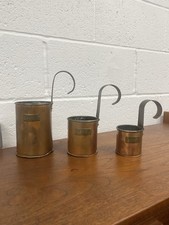 Vintage Copper Measuring Cups