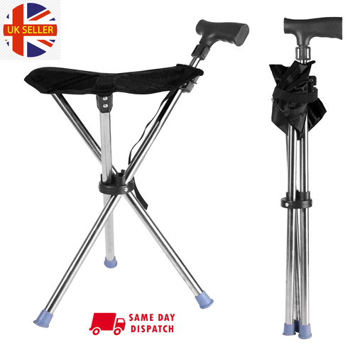 Folding portable walking - folding, stick