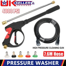 4000 PSI High Pressure Washer Spray Gun and Washing Hose Kit For Car Jet Lance