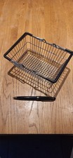 Marks And Spencer My Little Shop Shopping Basket Mini M&S Food Chrome metal 