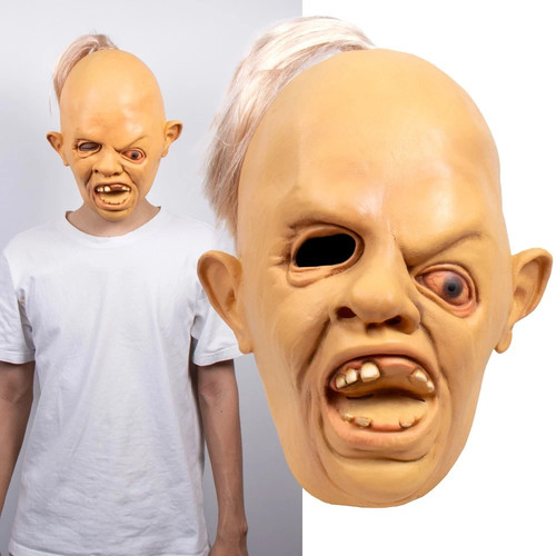 Sloth latex mask deluxe - sloth,