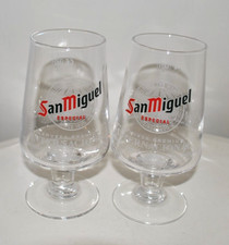San Miguel Glass- 2x Half-Pint
