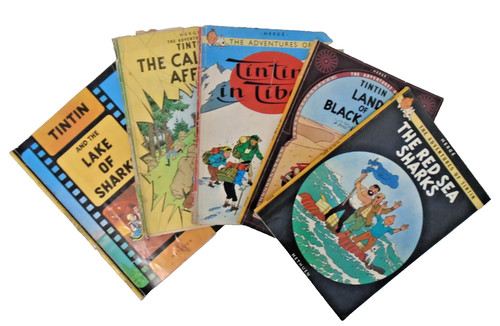 1970 vintage tintin - x, 1970's
